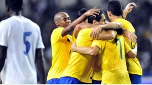 Seleção Brasileira vence a do Gabão por 2 a 0 Seleção Brasileira vence a do Gabão por 2 a 0