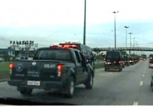 Traficante Nem é levado para penitenciária de segurança máxima em Campo Grande Traficante Nem é levado para penitenciária de segurança máxima em Campo Grande