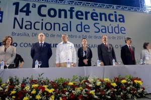 Ministros de várias áreas participam da abertura da 14ª Conferência Nacional de Saúde Ministros de várias áreas participam da abertura da 14ª Conferência Nacional de Saúde