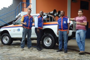 Defesa Civil de Itaperuna recebe Pick-Up com sistema de som externo para alertar população Defesa Civil de Itaperuna recebe Pick-Up com sistema de som externo para alertar população