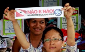 Em plebiscito, eleitores do Pará rejeitam divisão do estado em três Em plebiscito, eleitores do Pará rejeitam divisão do estado em três