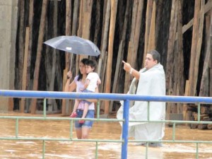 Muriaé está sob as águas do Rio ao qual da o nome Muriaé está sob as águas do Rio ao qual da o nome