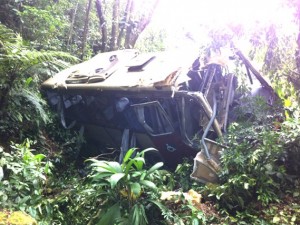 Acidente deixa dois mortos e 15 feridos na Rio-Petrópolis - Foto: PRF Acidente deixa dois mortos e 15 feridos na Rio-Petrópolis - Foto: PRF
