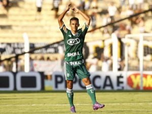 Palmeiras vira para cima do Santos no dia do 100º gol de Neymar Palmeiras vira para cima do Santos no dia do 100º gol de Neymar