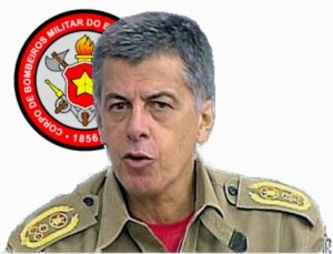 Sérgio Simões, comandante do Corpo de Bombeiros, pediu a prisão do cabo Benevenuto Daciolo Sérgio Simões, comandante do Corpo de Bombeiros, pediu a prisão do cabo Benevenuto Daciolo