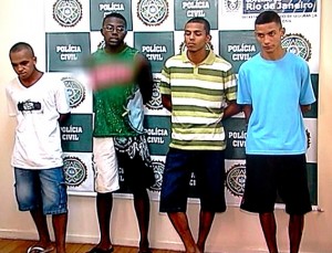 Presos quatro jovens envolvidos na morte de lutador no Rio de Janeiro Presos quatro jovens envolvidos na morte de lutador no Rio de Janeiro