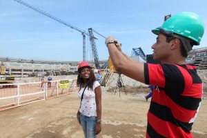 Novo Maracanã abre as portas para visitação pública de suas obras Novo Maracanã abre as portas para visitação pública de suas obras