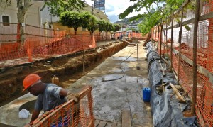 Obra de drenagem e saneamento da Vinhosa Obra de drenagem e saneamento da Vinhosa