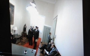 Vídeo mostra chanceler da venezuela Nicolás Maduro em reunião com militares paraguaios Vídeo mostra chanceler da venezuela Nicolás Maduro em reunião com militares paraguaios