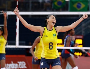 Brasil vence Estados Unidos no Vôlei Feminino e fica com o ouro em dia de gala Brasil vence Estados Unidos no Vôlei Feminino e fica com o ouro em dia de gala