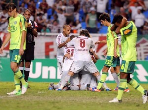 Fluminense vence o Palmeiras e assume a segunda posição no Brasileirão Fluminense vence o Palmeiras e assume a segunda posição no Brasileirão