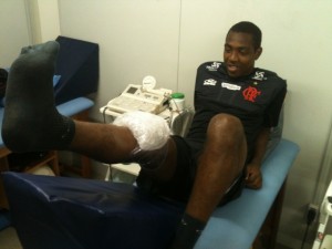Renato começa trabalho de recuperação no CT do Flamengo Renato começa trabalho de recuperação no CT do Flamengo