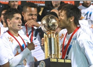 Santos vence e conquista a Recopa Sul-americana 2012 Santos vence e conquista a Recopa Sul-americana 2012