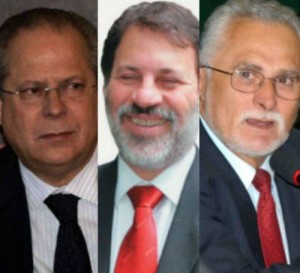 Joaquim Barbosa condena José Dirceu, José Genoino e Delúbio Soares por formação de quadrilha Joaquim Barbosa condena José Dirceu, José Genoino e Delúbio Soares por formação de quadrilha