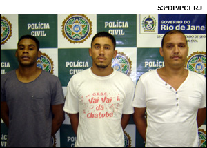 Acusados de participação na Chacina da Chatuba são presos Acusados de participação na Chacina da Chatuba são presos