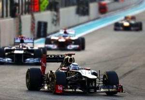 Lotus 25 anos depois volta vence na Formula 1 com Kimi Raikkonen em Abu Dhabi Lotus 25 anos depois volta vence na Formula 1 com Kimi Raikkonen em Abu Dhabi