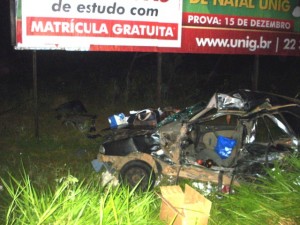 Batida foi entre caminhão e automóvel deixa 5 mortos no cruzamento de Natividade