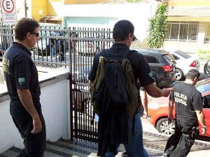 Operação da PF prende grupo suspeito de fraudes no INSS na região (Foto: Luciano Calafiori/G1 Campinas)