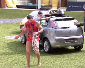 Bambam deixa a prova abandonando a imunidade e o carro (Foto: TV Globo / BBB) Bambam deixa a prova abandonando a imunidade e o carro (Foto: TV Globo / BBB)