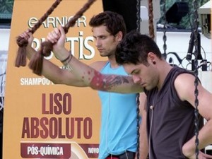 Elieser e Nasser disputaram a final da Prova do Líder nesta sexta-feira (25/01)