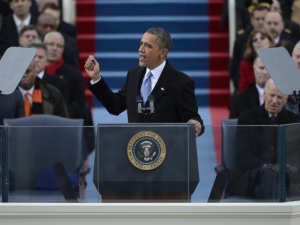 Obama destaca liderança americana e defende direitos de minorias ao iniciar segundo mandato