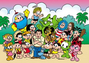 Mônica, a personagem dentuça e brigona, faz 50 anos