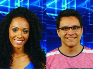 Aline e Ivan formam o primeiro paredão do BBB13