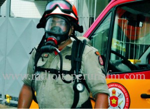 Incêndio atinge lojas de produtos químicos em Itaperuna