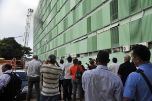 Prédio que pegou fogo na Esplanada dos Ministérios não tem alarme de incêndio
