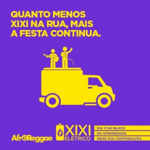 Carnaval: No Rio de Janeiro trio elétrico do Afroreggae será movido a xixi