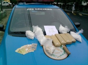 Polícia apreende menor com grande quantidade de drogas em Miracema