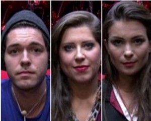 Nasser, Andressa e Kamilla formam o 10º paredão do BBB13 Nasser, Andressa e Kamilla formam o 10º paredão do BBB13