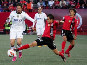 Com gol irregular, Corinthians tropeça contra o Tijuana fora de casa Com gol irregular, Corinthians tropeça contra o Tijuana fora de casa