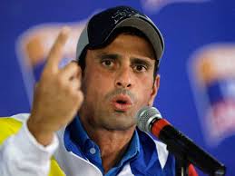Henrique Capriles, anunciou que não reconhece o resultado das urnas na votação desse domingo (14/04)