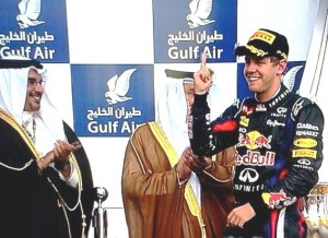 Sebastian Vettel vence o GP de Fórmula 1 no Bahrein Sebastian Vettel vence o GP de Fórmula 1 no Bahrein