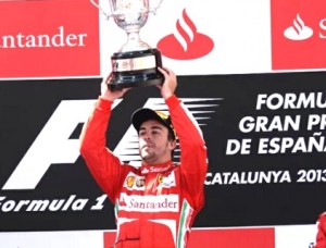 Alonso vence GP da Espanha, em Barcelona e Felipe Massa reage e sobe no pódio