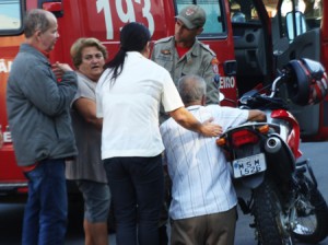 Idoso é atropelado na Avenida Cardoso Moreira