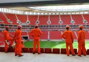 Estádio Nacional Mané Garrincha é inaugurado em Brasília Estádio Nacional Mané Garrincha é inaugurado em Brasília