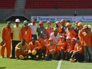 Estádio Nacional Mané Garrincha é inaugurado em Brasília