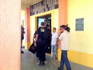 Operação G7 da Polícia Federal prende secretários e empreiteiros no Acre (Foto: Rayssa Natani / G1)