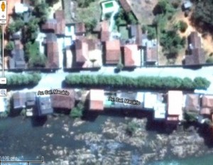 Pelas fotos do Google Mapas é possível verificar a importância da vegetação cortada Pelas fotos do Google Mapas é possível verificar a importância da vegetação cortada