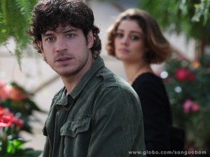 Bento não quer conversa com Amora (Foto: Sangue Bom/TV Globo)