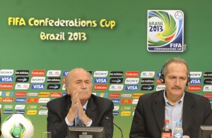 Blatter declara que Fifa nunca cogitou paralisar a Copa das Confederações por questão de segurança
