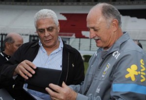 Vasco faz homenagem para Felipão e Seleção Brasileira