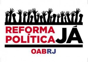 OAB/RJ fará ato nesta segunda-feira (24/06) pela reforma política