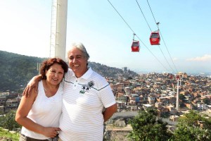Teleférico do Alemão chega à marca de 6 milhões de visitantes Teleférico do Alemão chega à marca de 6 milhões de visitantes