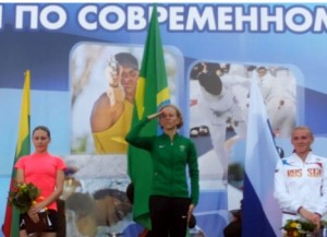 Yane Marques conquista medalha de ouro no Pentatlo Moderno na Rússia