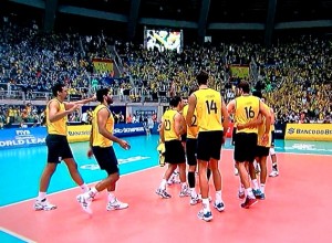 Brasil, já classificado, vence os Estados Unidos pela Liga Mundial