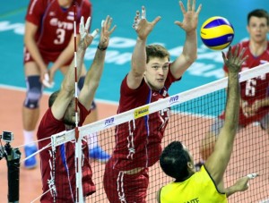 Brasil é superado pela atual campeã olímpica, Rússia