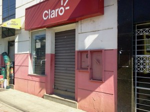 Clientes da Claro ficam sem loja da telefônica em Itaperuna